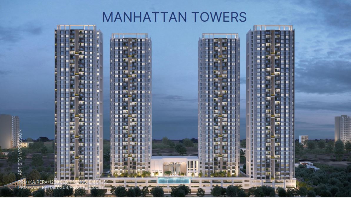 Sobha Town Park Manhattan Towers 3 BHK Apartments Attibele Bangalore