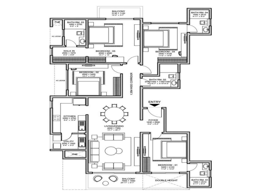 sobha-townpark-brooklyn-towers-floor-plan